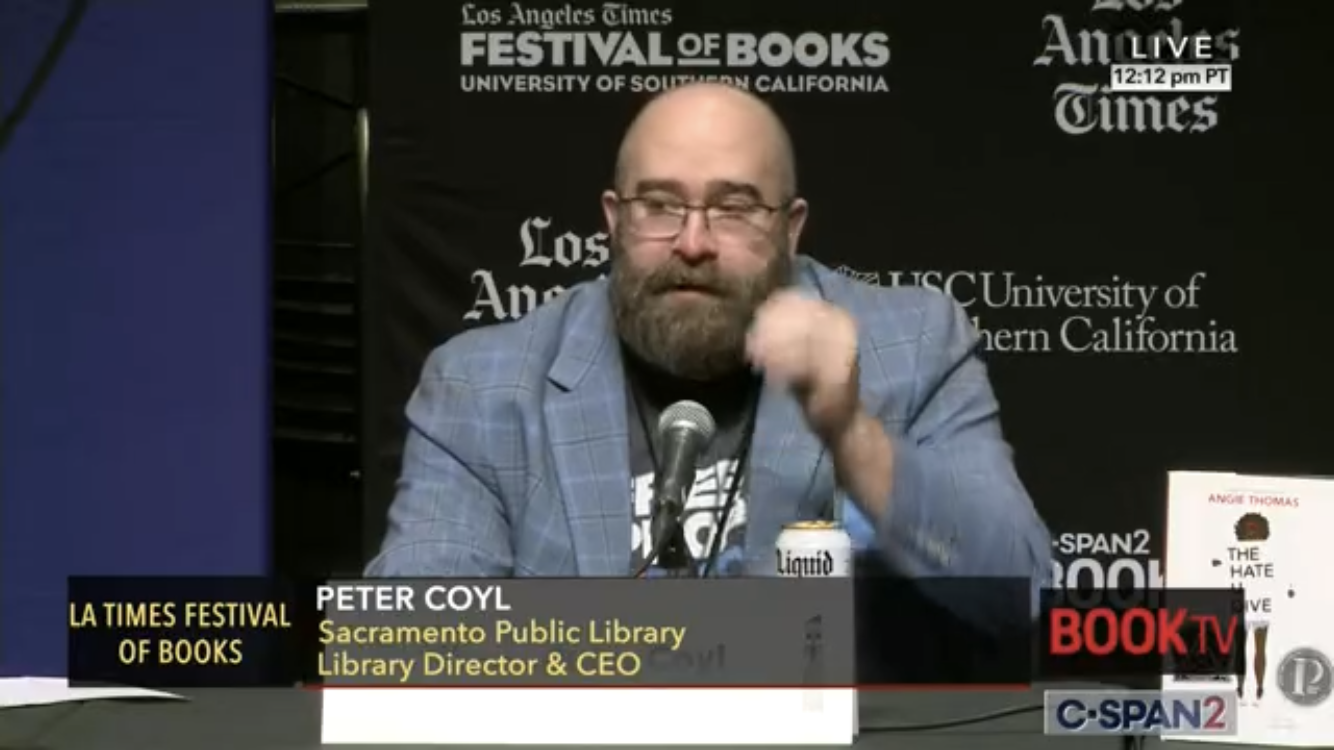 Peter Coyl featured on C-SPAN's Book TV