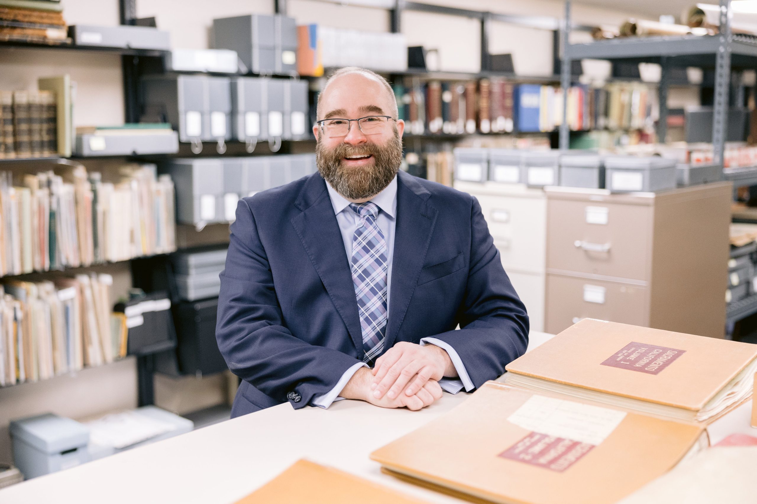 Peter Coyl at the Sacramento Public Library